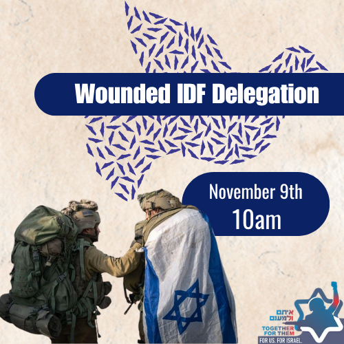 IDF Wounded Soldiers Delegation