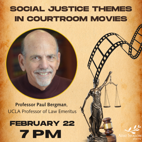 Social Justice Committee Presents: Social Justice Themes in Courtroom Movies