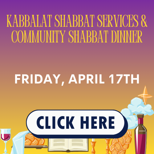 Kabbalat Shabbat & Community Dinner