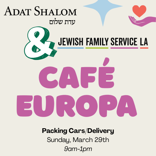 Cafe Europa Packing & Delivery