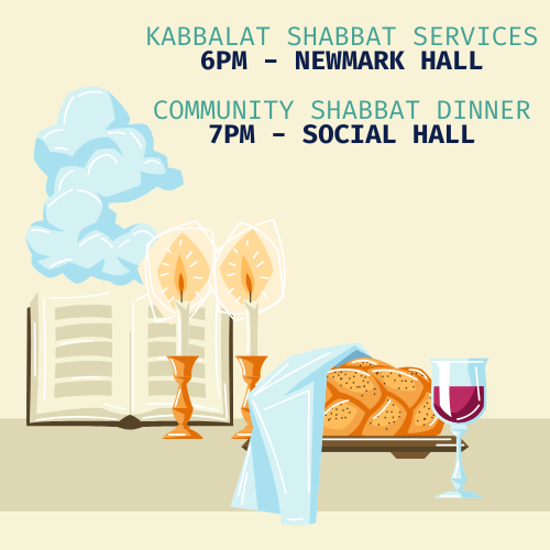 Kabbalat Shabbat and Community Dinner